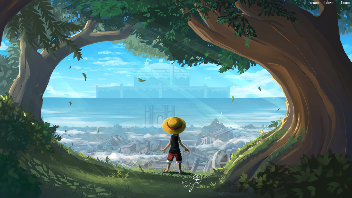 one piece wall