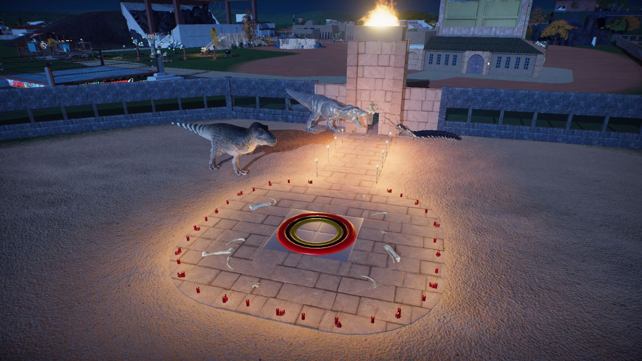 Guest sacrificing area