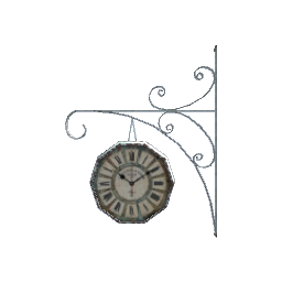 Antique Hanging Clock- V3