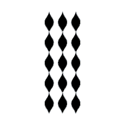 Diamond Mirror- White