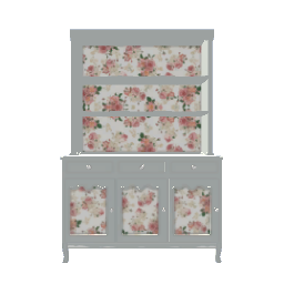 Farmstyle Kitchen Cabinet- White V2