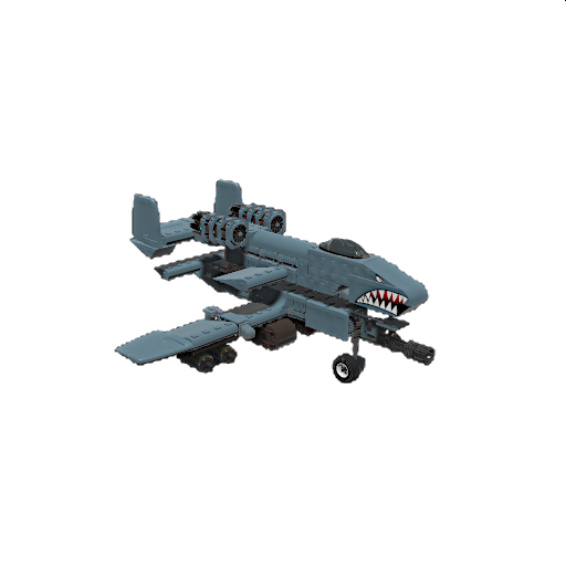 Shark-mouth A-10 --Warthog-- Thunderbolt II preview