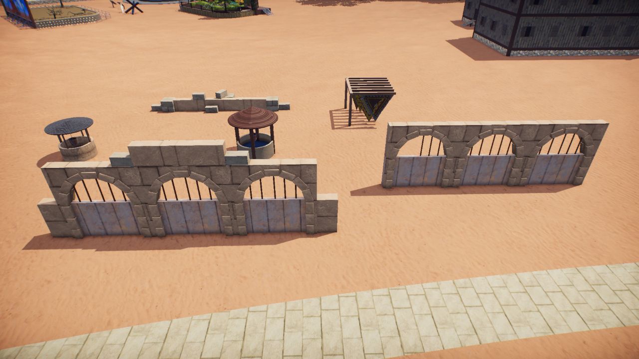 Arid/desert decorations
