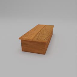 dlX - Plateau_50cm x 20cm(wooden)