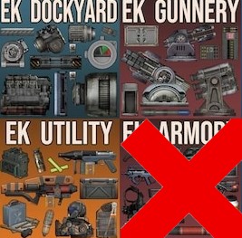 EK Mods for 1.x.x.x (no armory)