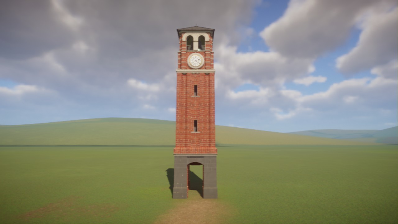 Clocktower made by NoaBo1