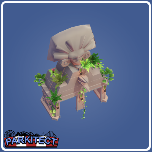 Maya Double Shop Building (use customizable)