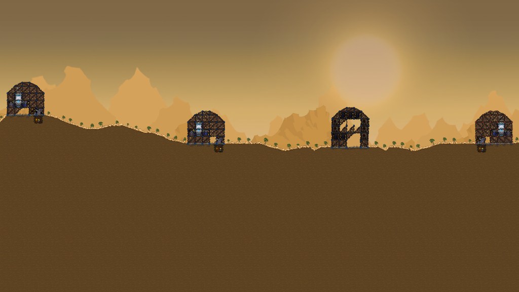 Abandoned Desert Town