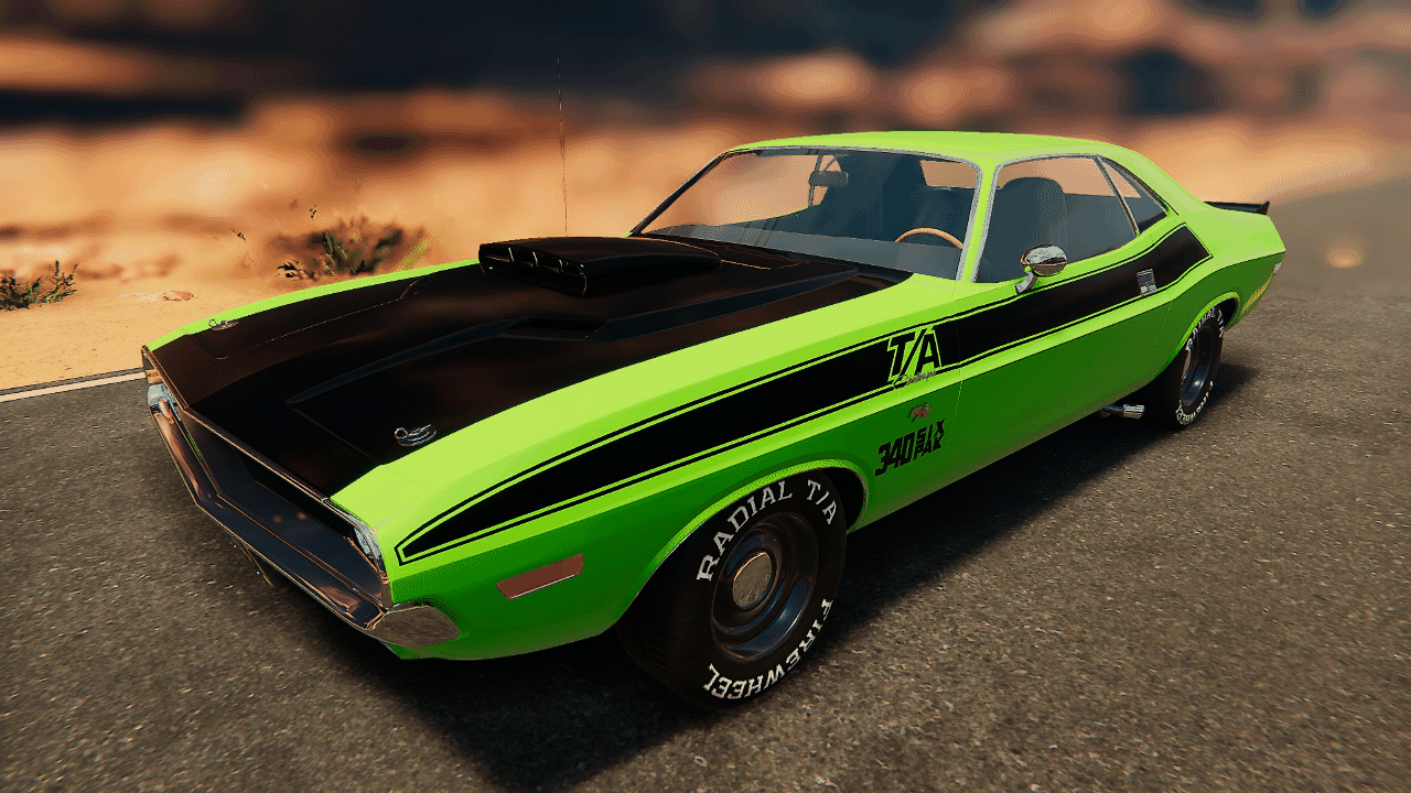 Dodge Challenger T/A Sidestripes [Livery]