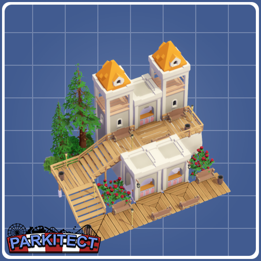 Mini Castle with Shops