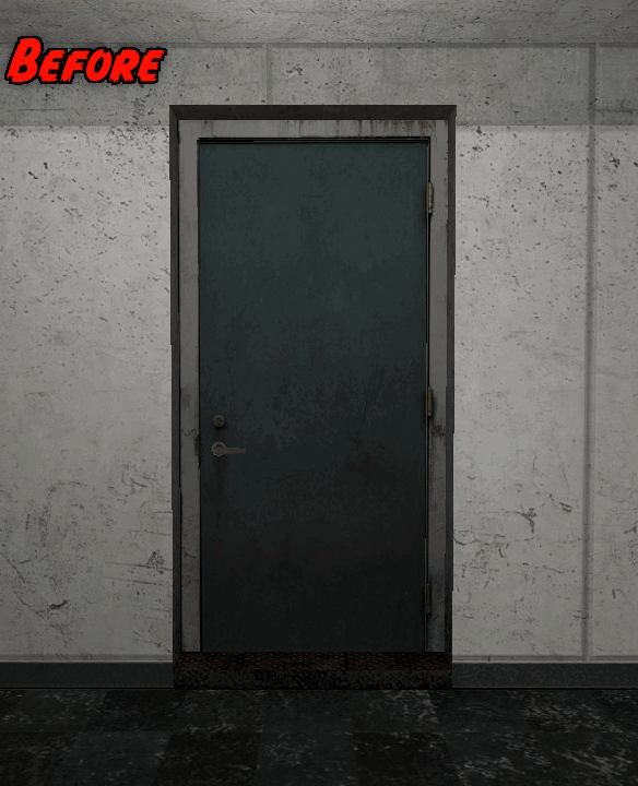Portal 1 door replacement