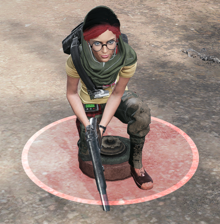 Revealed mines are safe to step on