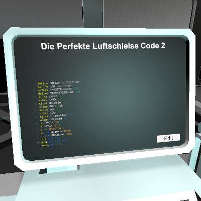 Die Perfekte Luftschleise Code 2