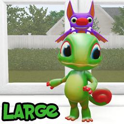 Yooka-Laylee Statue Model Plush - LARGE