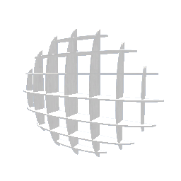 Hanging Shelf Sphere - White Wood
