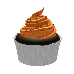 Cupcake - Halloween Dark Chocolate
