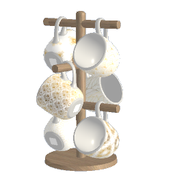 Coffee Mug Tree Holder - Classy