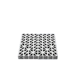 Drink Coaster - Single Black & White