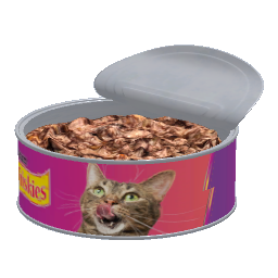 Friskies Cat Food - Open Can