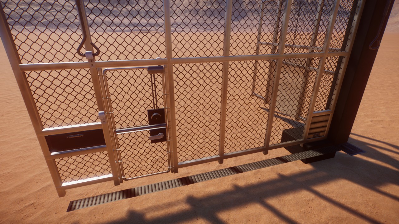 Modular Backstage big cat and dog enclosure