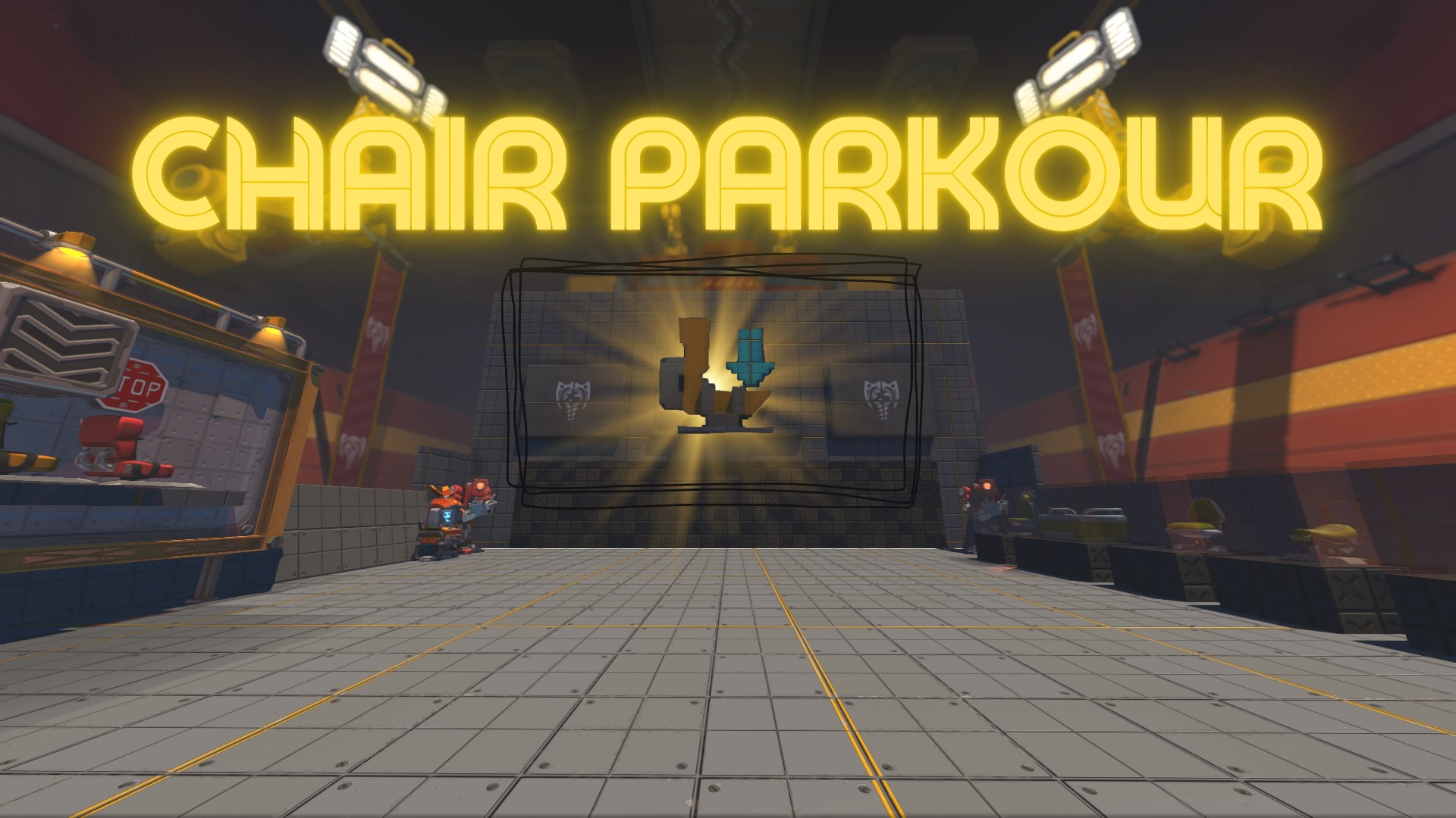 Chair Parkour: The Golden Toilet