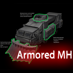 Armored MH MKII lowSpawn – Project Zomboid Mod