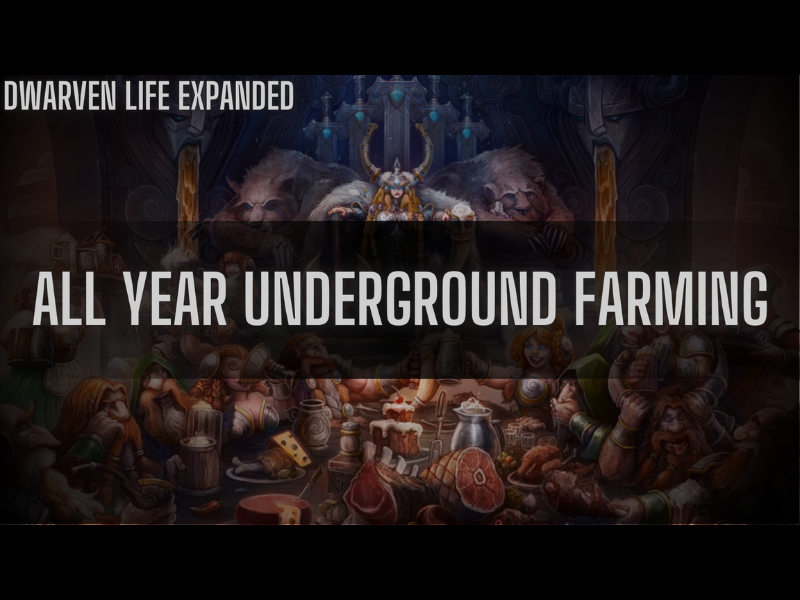 DLE - All Year Underground Farming