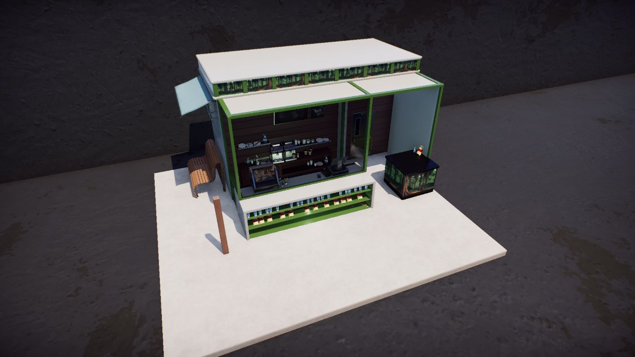 Food Stand Modern