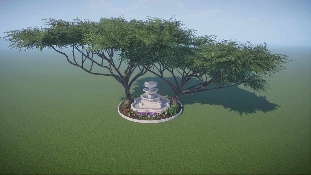 Base - Africa Grasslands/Savannah Statue Fountain Garden