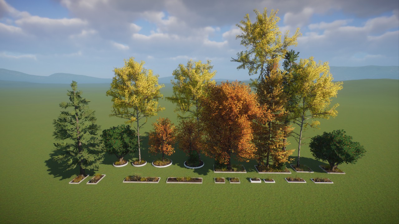 Base - Autumn General Small Gardens
