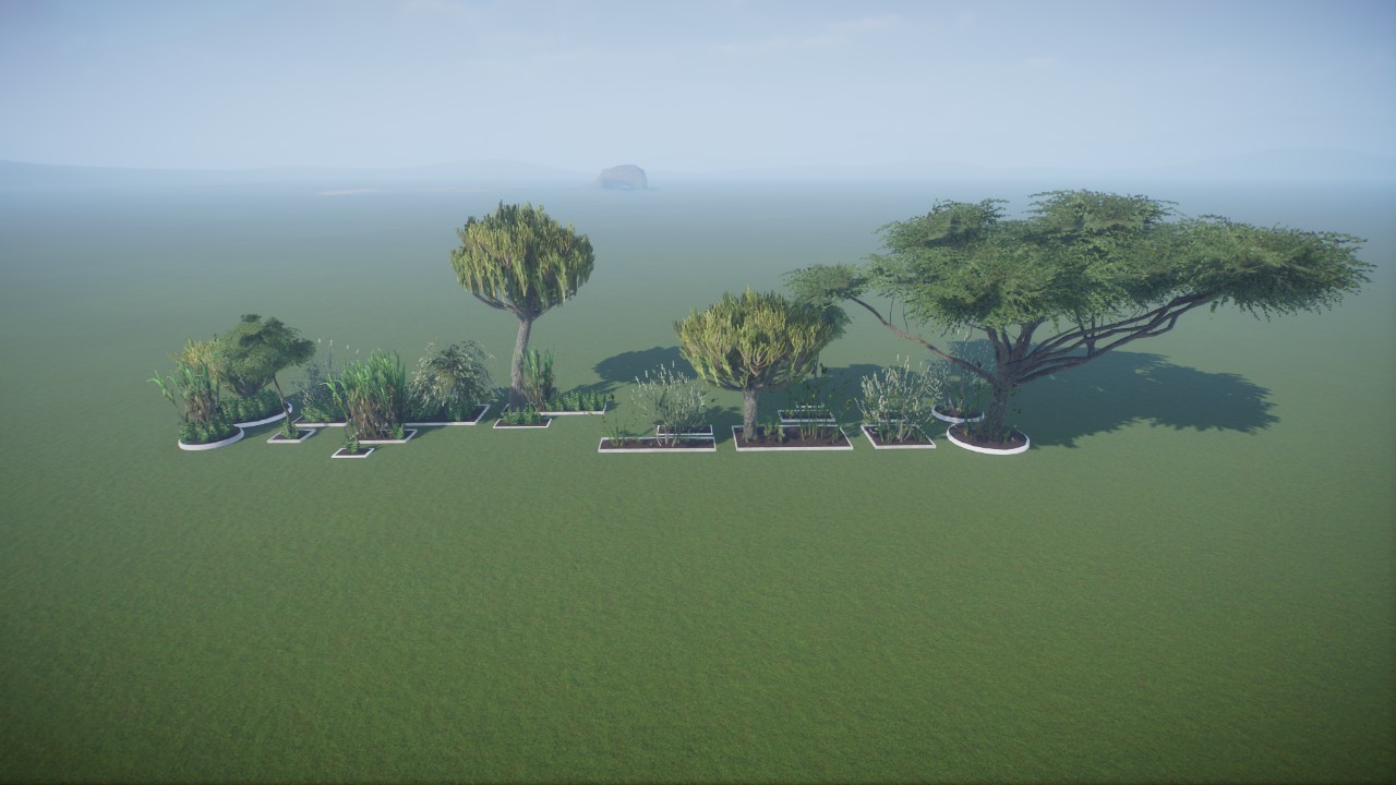 Base - Africa Grasslands/Savannah Small Gardens