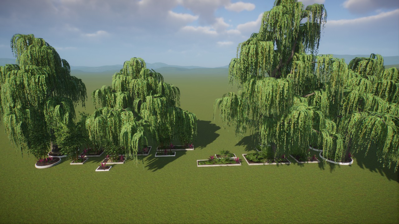 Base - Asia Willow and Moss Small Gardens