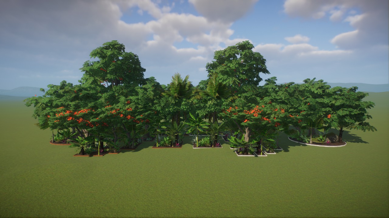 Base - Asia/India/Indonesia Tropical Gardens
