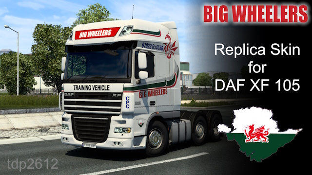 Big Wheelers Replica DAF XF 105