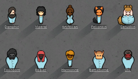 More Biotech Style Xenotypes
