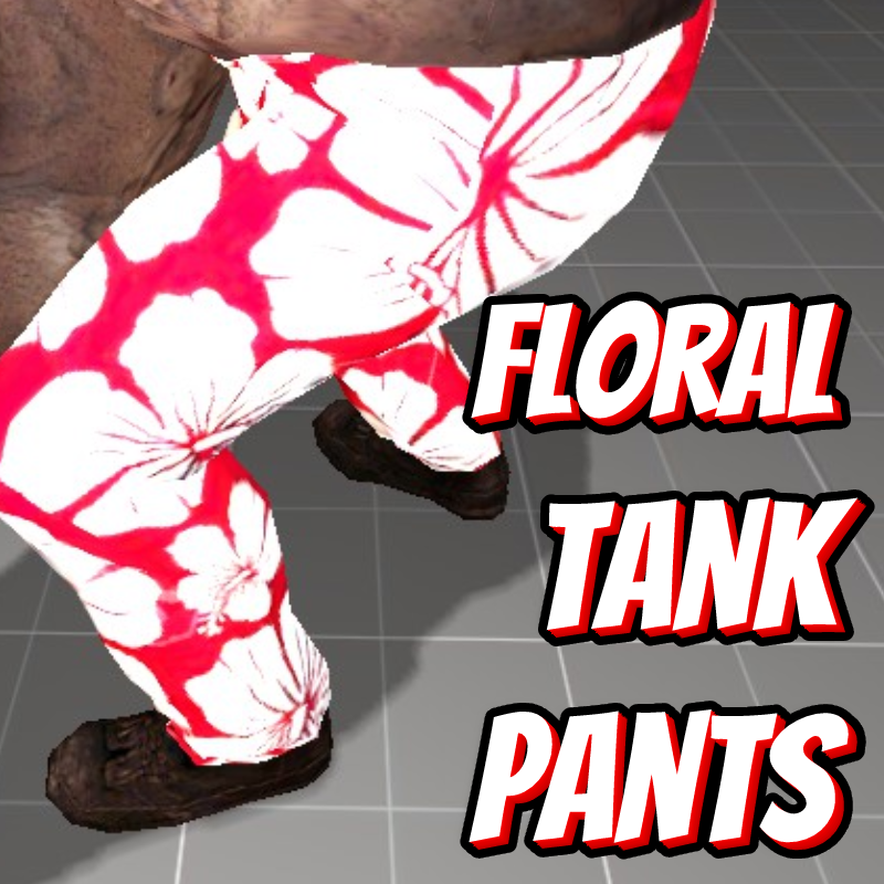 Floral Tank Pants - Reskin

