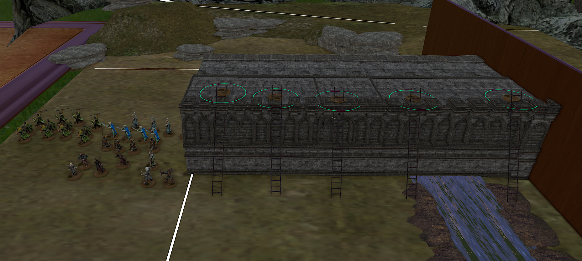 MESBG - The Walls of Helms Deep