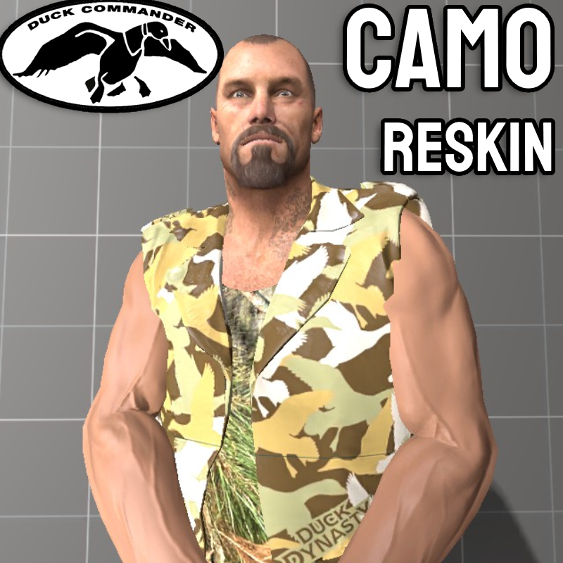 Francis - Duck Dynasty camo (reskin)
