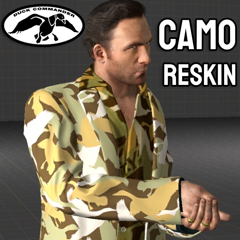 Nick - Duck Dynasty camo (reskin)