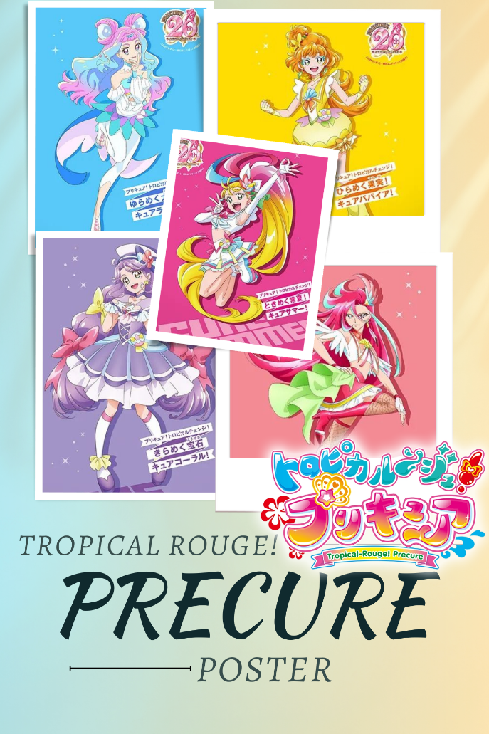 Tropical-Rouge! Precure Poster
