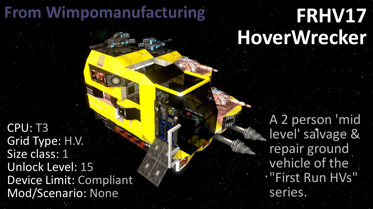 FRHV17 HoverWrecker preview