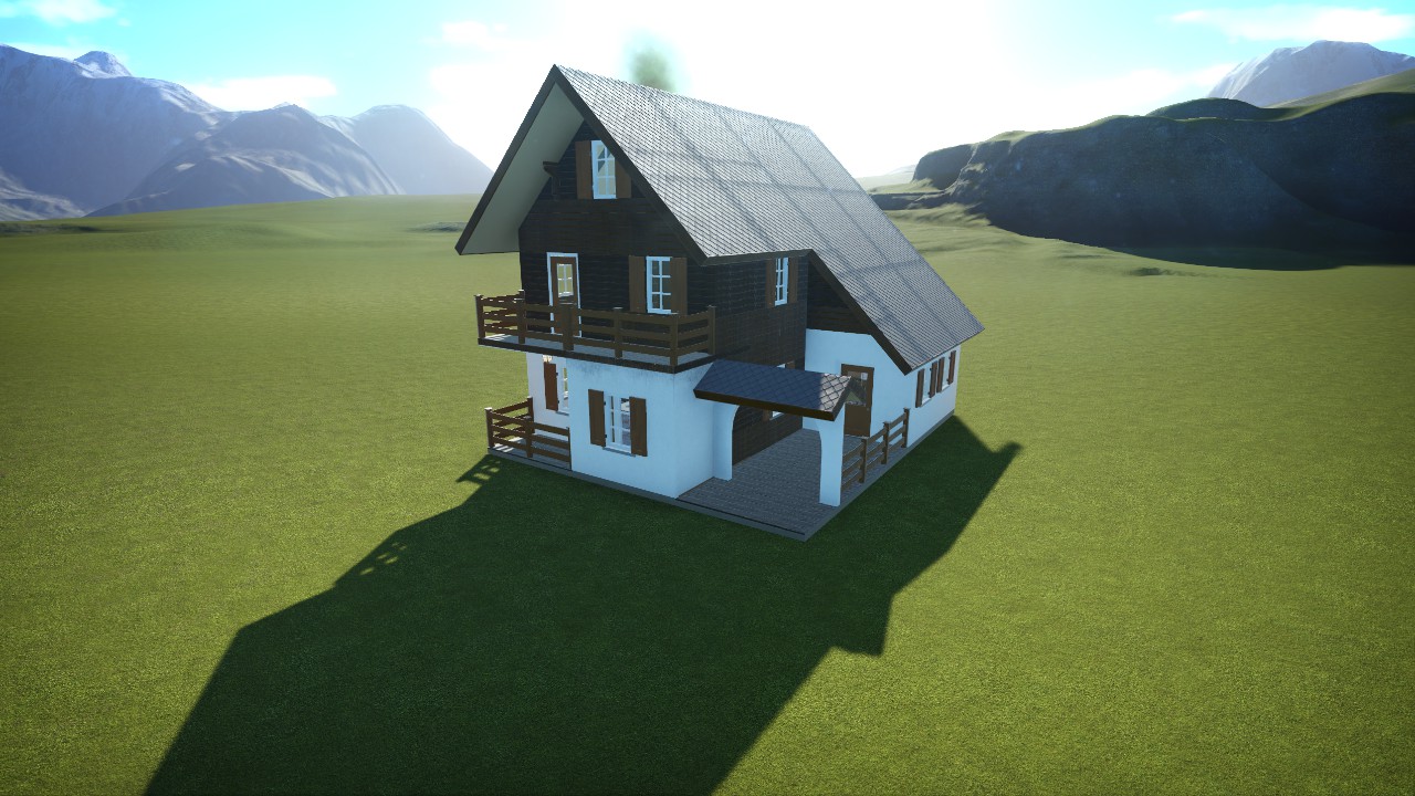 Swiss Style House.