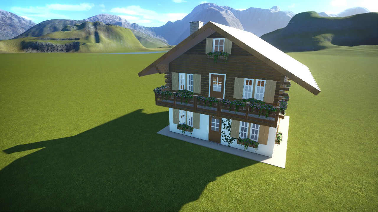 Swiss Style House.