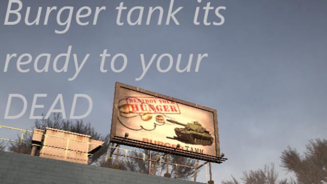 Burger tank survival
