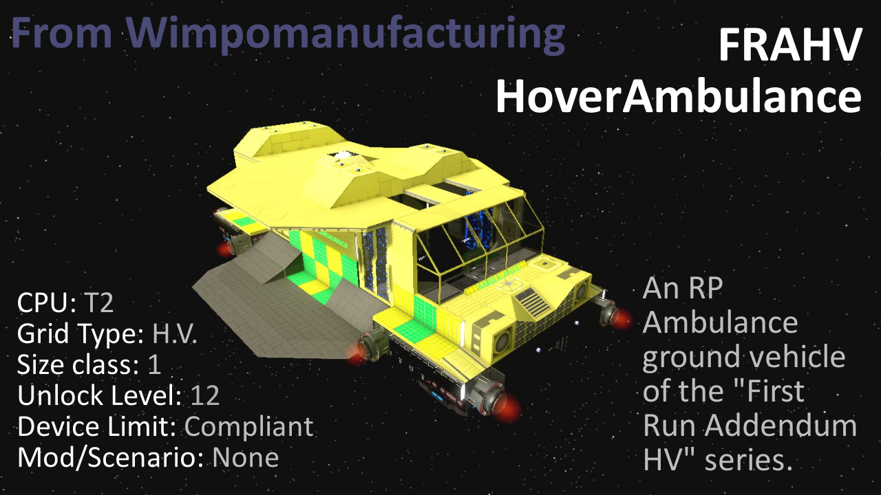 FRAHV HoverAmbulance preview