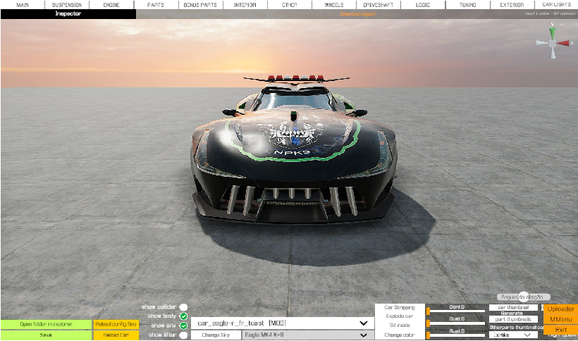 Config Eagle R