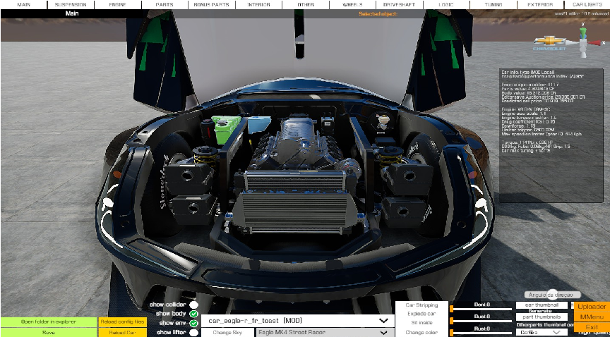 Config Eagle R
