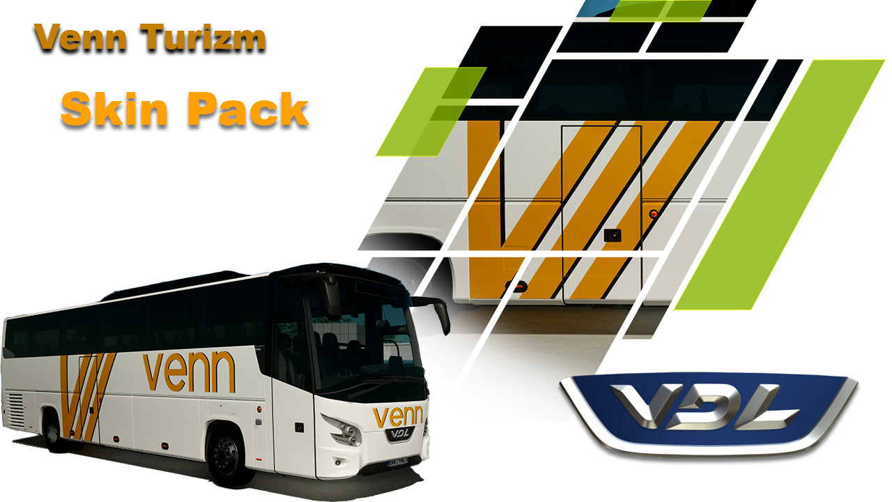 VDL FHD2 129 Venn Turizm  Skinn Pack