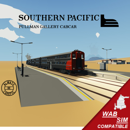 Southern Pacific Pullman Gallery CabCar