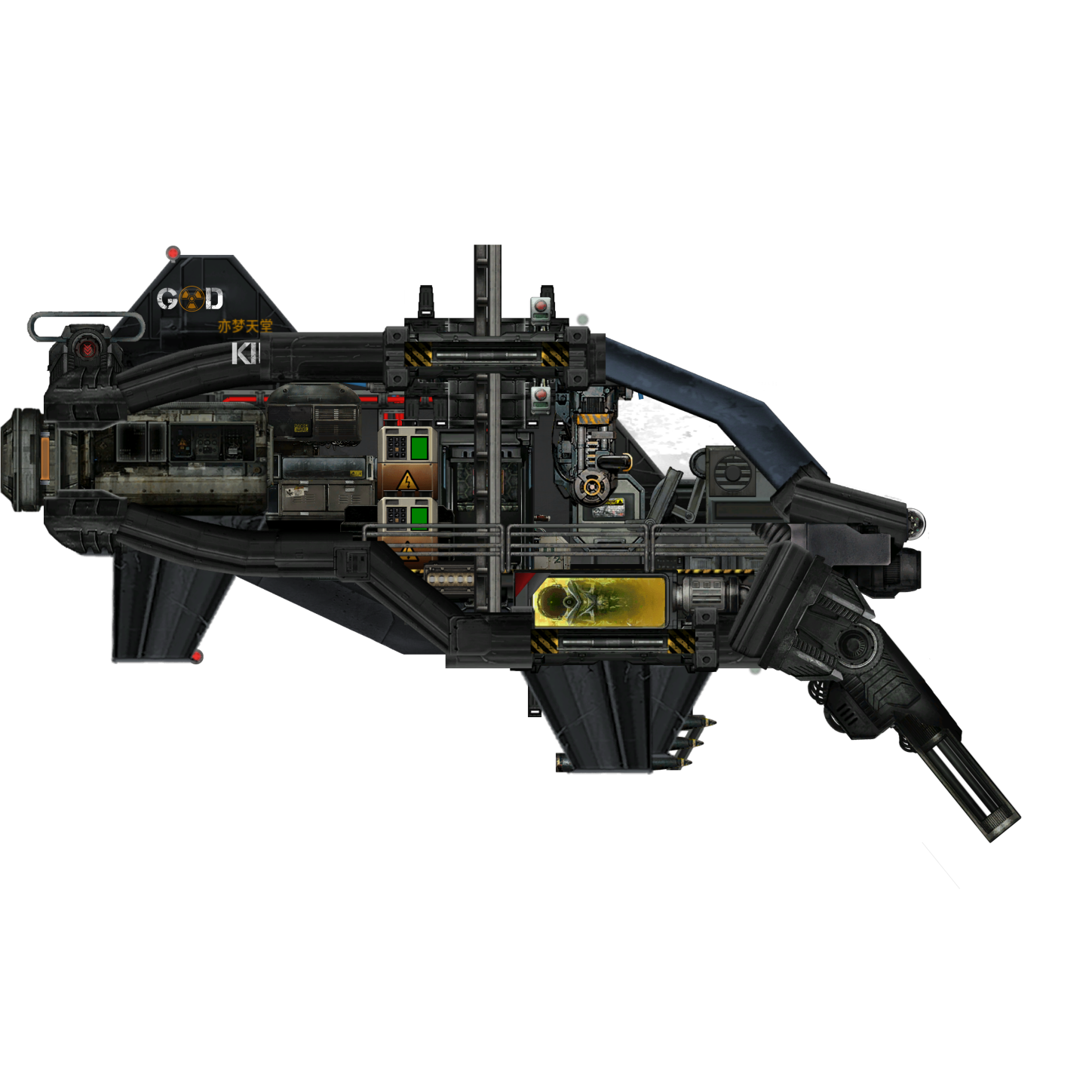 Black Steel Wodpecker – Barotrauma Mod